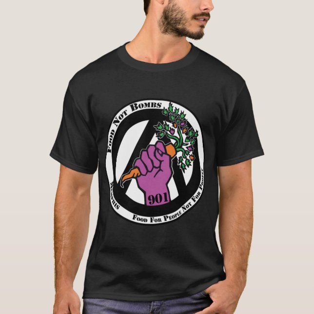 Memphis Food Not Bombs Classic T Shirt (Framsida)