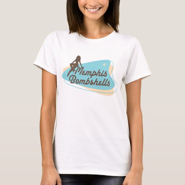 Memphis granatskjorta t-shirt (Framsida)