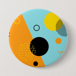 Memphis, hipster, trendig, coola illustration knapp