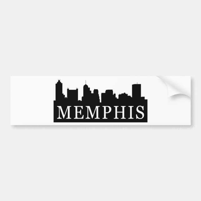 Memphis horisont bildekal (Framsidan)