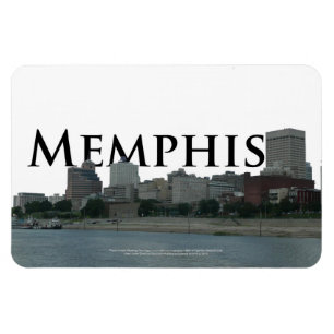 Memphis horisont med Memphis i himmelmagneten Magnet