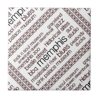 Memphis i Brown Kakelplatta