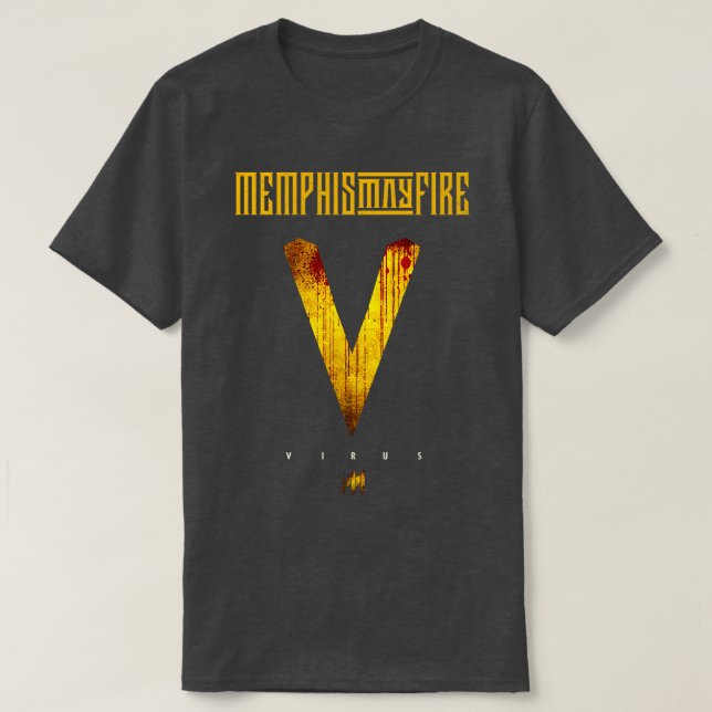Memphis kan avfyra 10 t shirt (Design framsida)