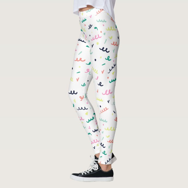 Memphis konfettiar leggings (Vänster)