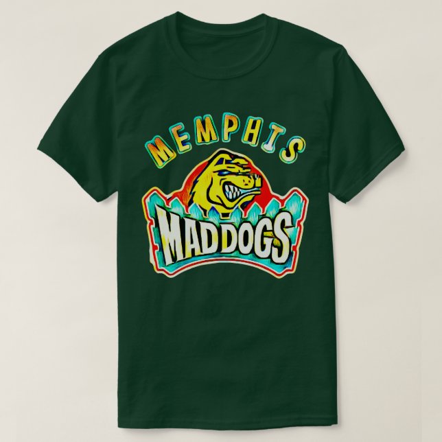 Memphis Mad Hundar T Shirt (Design framsida)