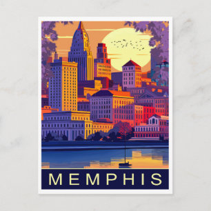 Memphis, Mississippifloden, Resa Vykort