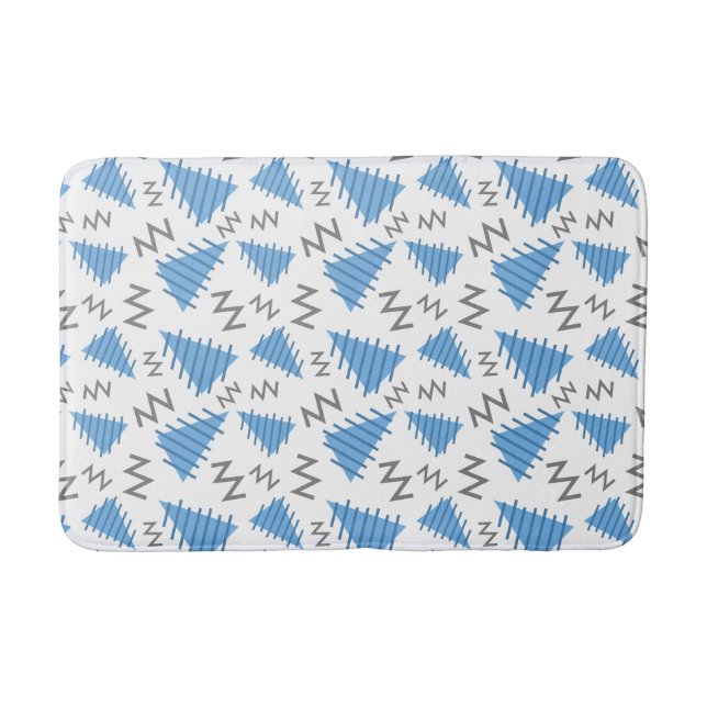 Memphis Mönster badmattor Badrumsmatta (Framsidan)