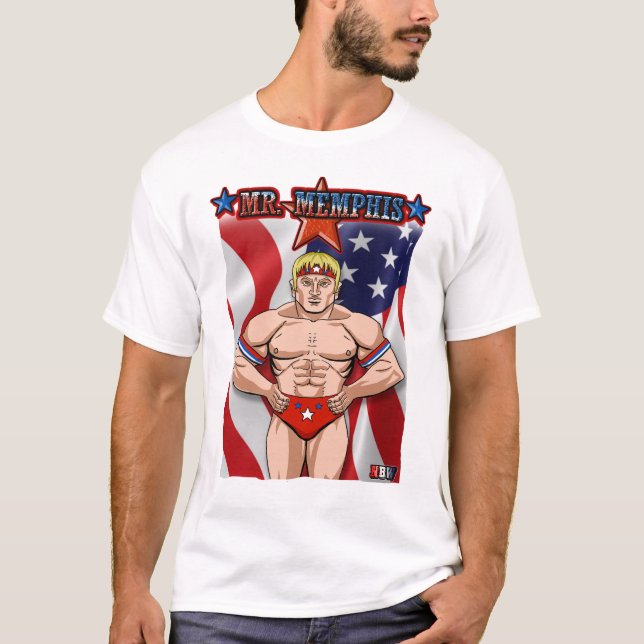 Memphis NBW Wrestling Shirt T (Framsida)