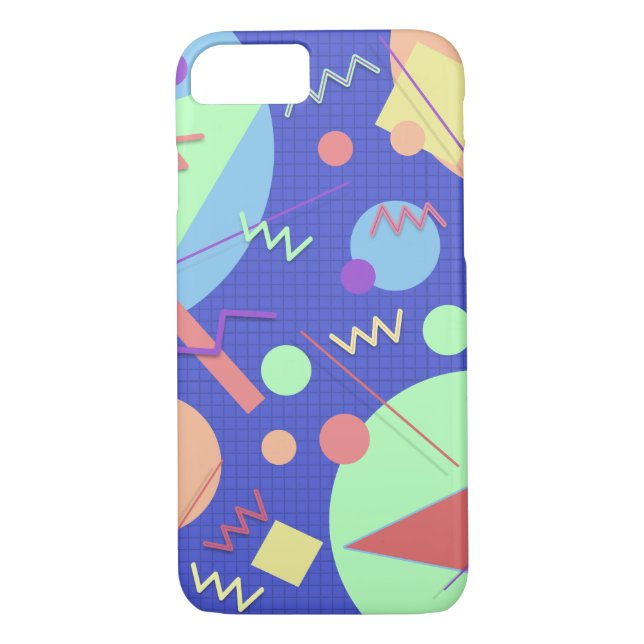 Memphis nr 42 Case-Mate iPhone skal (Baksida)