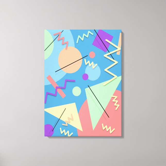 Memphis nr 4 canvastryck (Framsida)