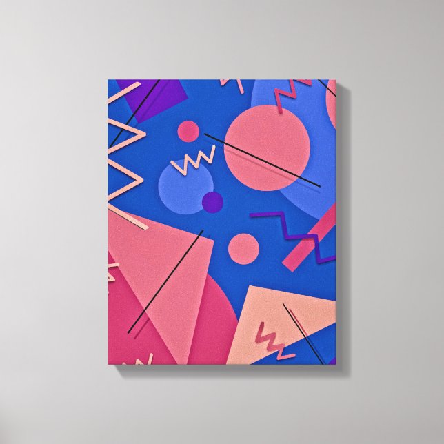 Memphis nr 96 canvastryck (Framsida)