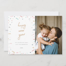 Memphis nytt års kort för foto