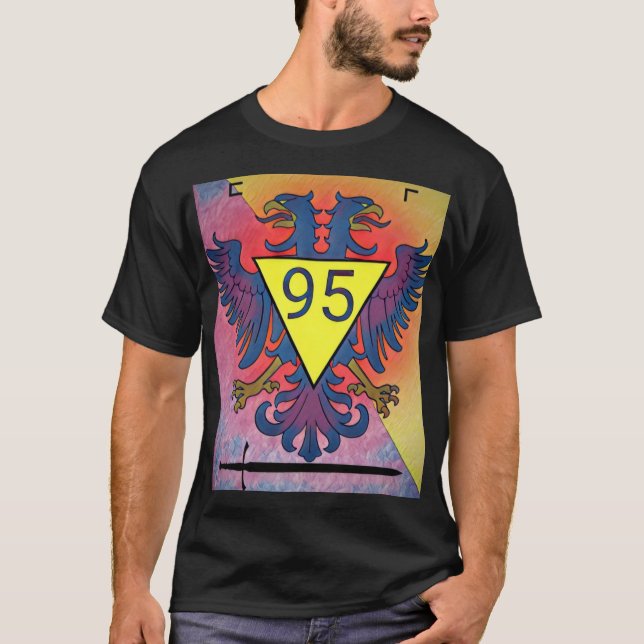 Memphis och Misraim 95:e examen T Shirt (Framsida)