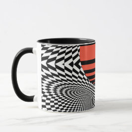Memphis OpArt Mugg