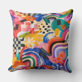 Memphis Pattern Pillow Kudde