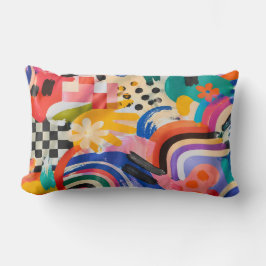 Memphis Pattern Pillow Lumbarkudde