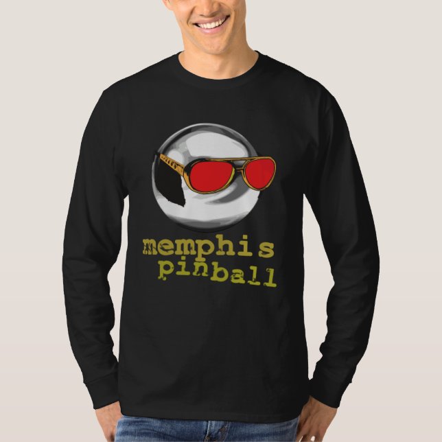 Memphis Pinball Takin  Care of Business Shades T Shirt (Framsida)