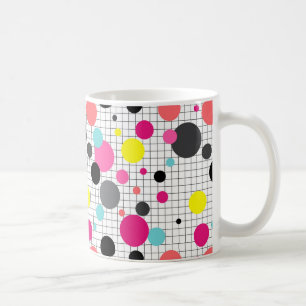 Memphis prickar kaffemugg