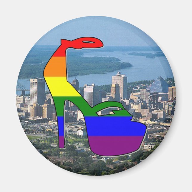 Memphis Pride Magnet (Framsidan)