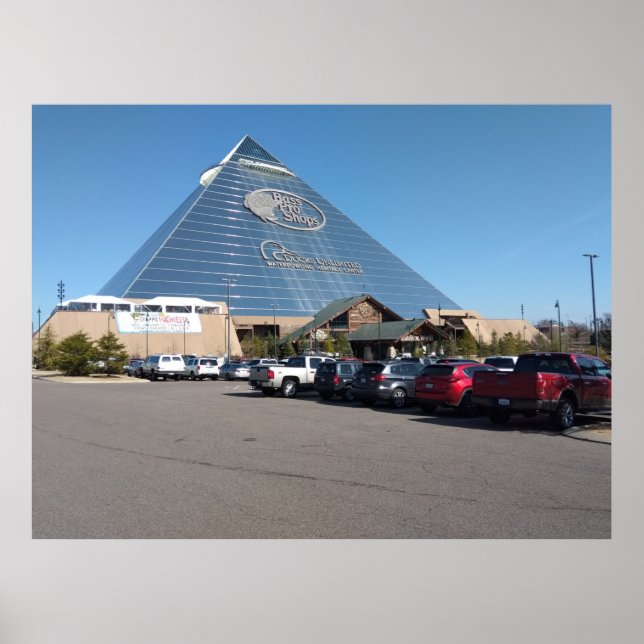 Memphis Pyramid (Memphis, Tennessee) Poster (Framsidan)