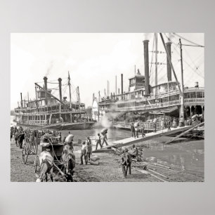 Memphis Riverboat Poster