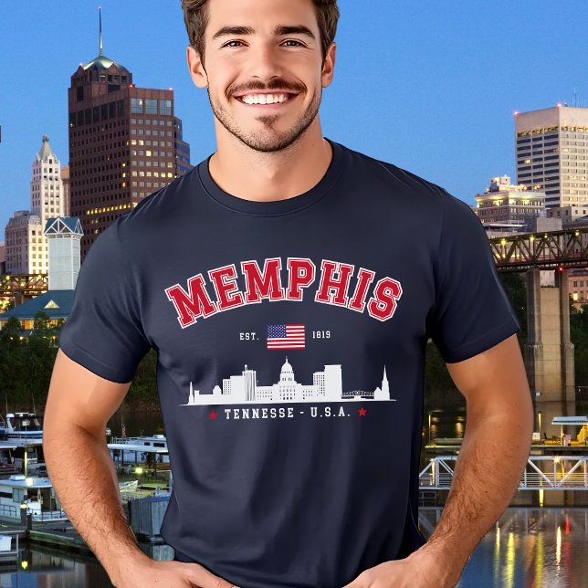 Memphis Skyline Tee – Est. 1819 Southern Pride" (Skapare uppladdad)