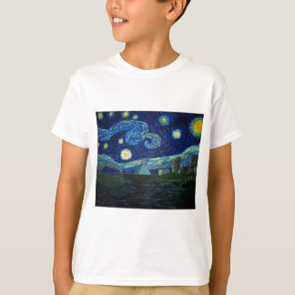 "Memphis Starry natt" vid jacken Lepper Tee Shirt