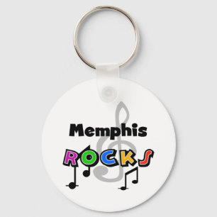 Memphis stenar nyckelring