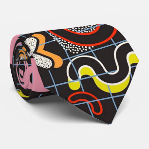 Memphis Stil Pop art Geometric mönster nr 1 Slips