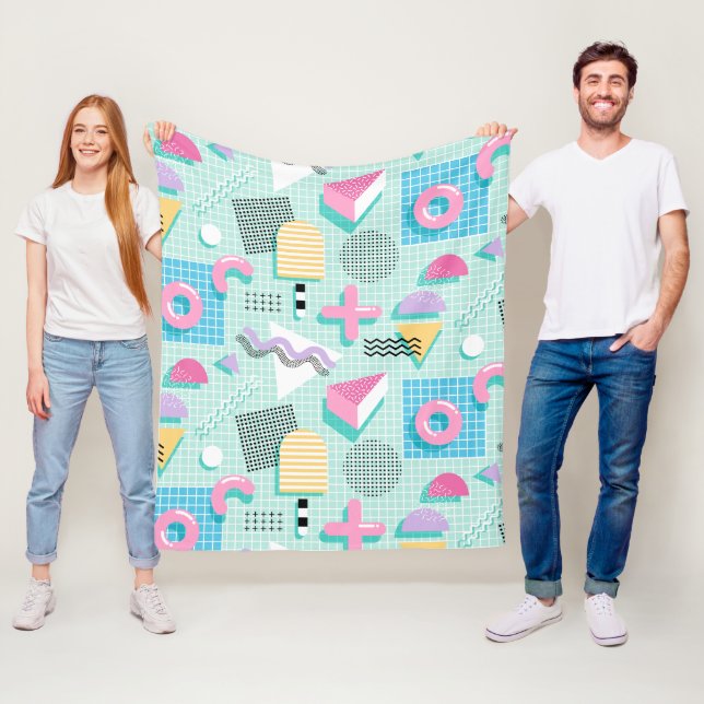 Memphis Sweet Candies Fleecefilt (På plats)