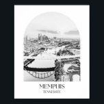 Memphis Tennessee Arch Photo Print Poster<br><div class="desc">Memphis Tennessee Arch Photo Print</div>