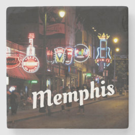 Memphis Tennessee Beale Street Scene Stenunderlägg