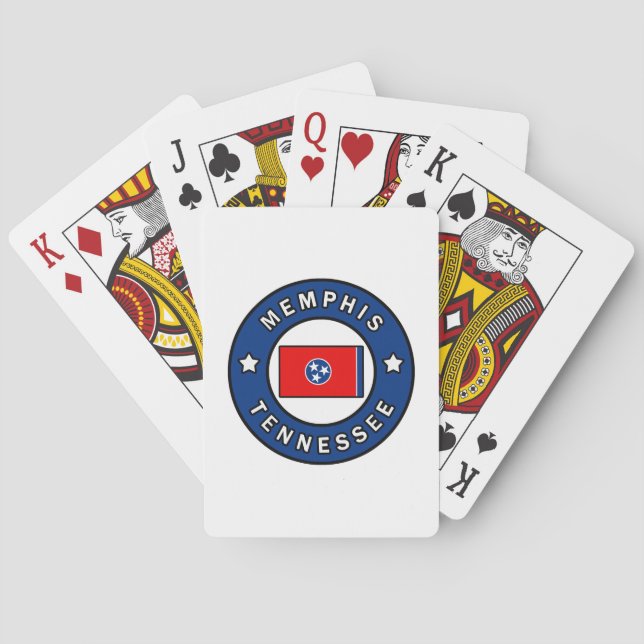 Memphis Tennessee Casinokort (Baksidan)