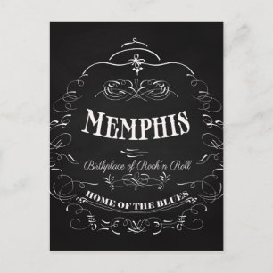 Memphis, Tennessee - City with Soul Vykort