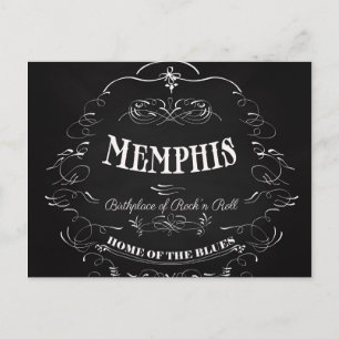 Memphis, Tennessee - City with Soul Vykort