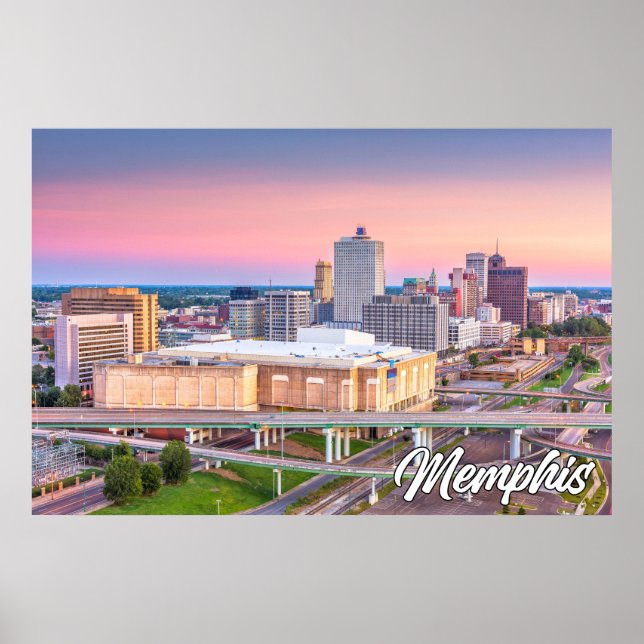Memphis, Tennessee, Förenade Stater Poster (Framsidan)