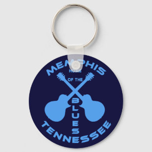 Memphis, Tennessee Home of the Blues Nyckelring