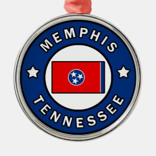 Memphis Tennessee Julgransprydnad Metall