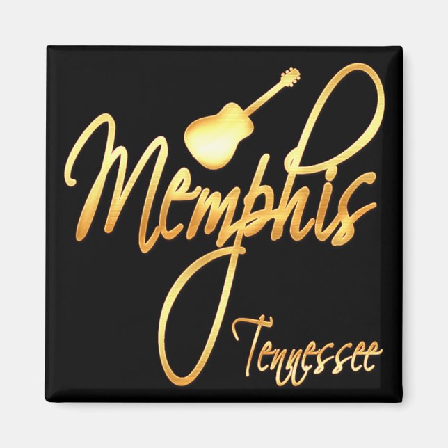 Memphis, Tennessee Magnet (Framsidan)