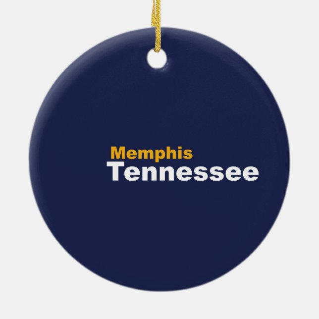 Memphis, Tennessee Ornament (Baksidan)