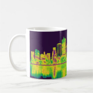 Memphis Tennessee Skyline Kaffemugg