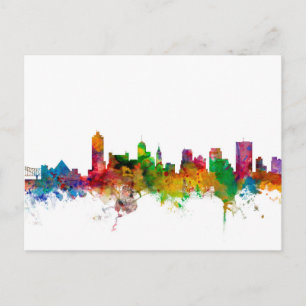 Memphis Tennessee Skyline Vykort