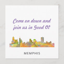 MEMPHIS, TENNESSEE SKYLINE WB1 - SPARA DATUMET