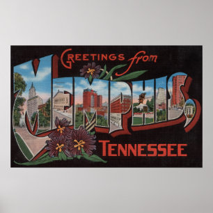Memphis, Tennessee - Stora Brev Scenes 3 Poster