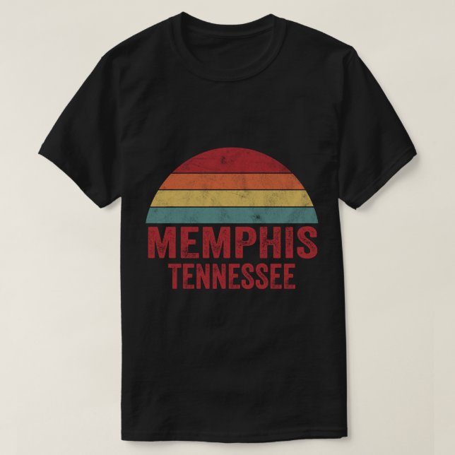 Memphis Tennessee T Shirt (Design framsida)