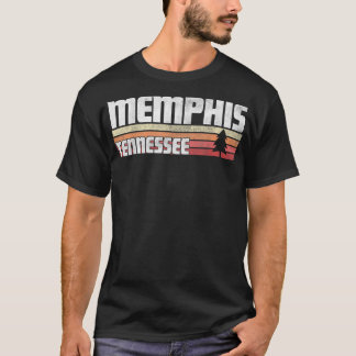 Memphis Tennessee TN Gift Retro Stil Vintage 70 s T Shirt