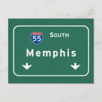 Memphis Tennessee tn Interstate Highway Frihallsvä