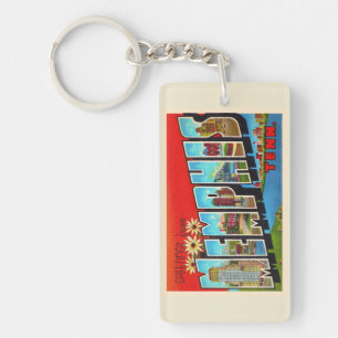 Memphis Tennessee TN Vintage Large Brev vykort