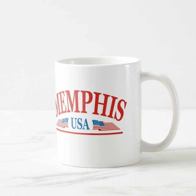 Memphis Tennessee USA Kaffemugg (Höger)