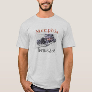 "Memphis Tennessee" Vintage Hotrod T Shirt